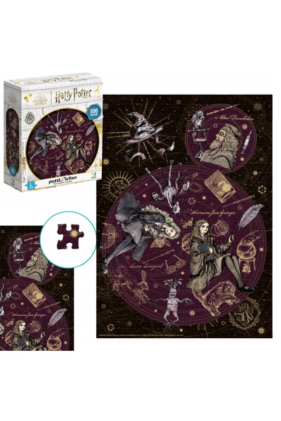 Dodo Puzzle Harry Potter Set 500 Piese Colorate Magie