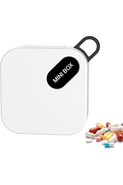 Generic صندوق مجوهرات صغير متعدد الوظائف محمول للتنظيم والتخزين مع أقسام متعددة