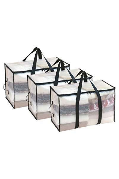 Allbags Saci pentru haine, lenjerii de pat, jucării, depozitare haine, set de...