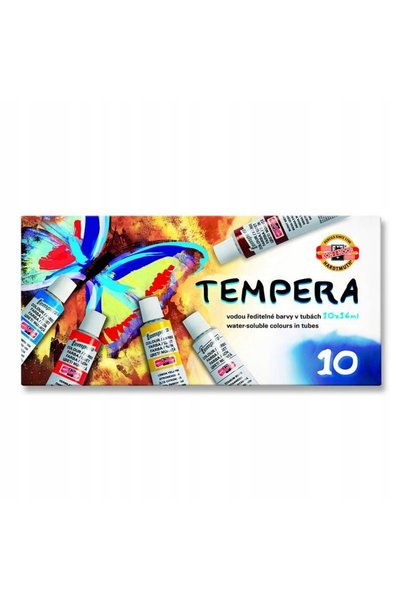 Koh-İ Noor Hardmuth Vopsele KOH-I-NOOR TEMPERA 16ml 10 culori în tuburi