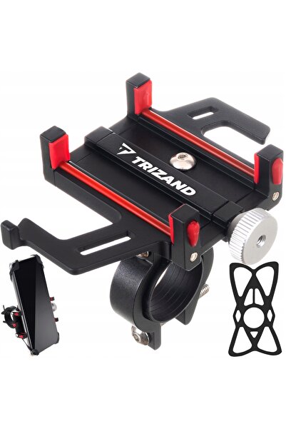 Trizand Suport telefon bicicletă motocicletă, prindere ghidon, din aluminiu r...