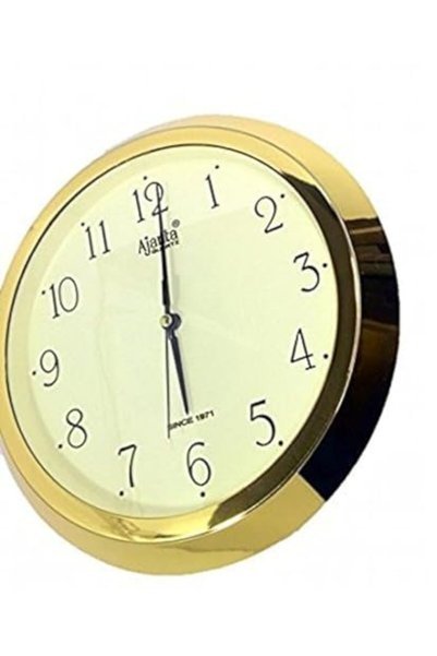Generic Ajanta Decorative Wall Clock – Ivory Plastic Frame, 28 x 28 x 3.5 cm ...