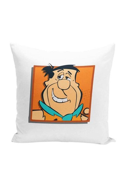 Generic Fred Face Cute Throw Pillow With Stuffing Multicolour 16x16inch