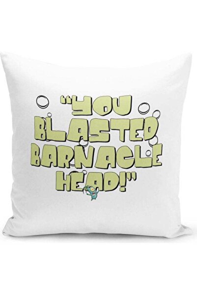 Generic You Granacle Head Quote From Spongebob Squarepants Themed Throw Pillo...
