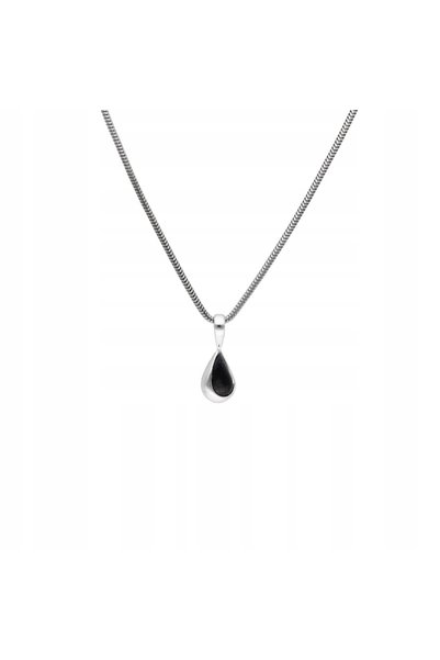NO BRAND Lacrimă Wisior cu argint de noapte Kairu