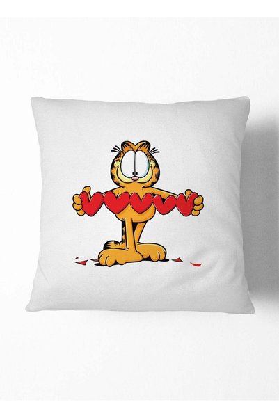 Generic Decorative Cushion Garfield Heart Couch Cushion