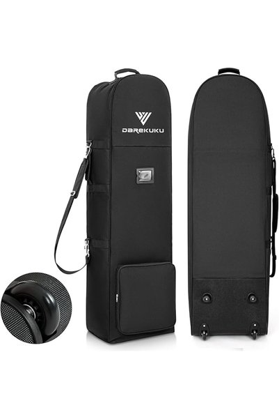 GENERAL DAREKUKU Padded Golf Travel Bags with Wheels, 900D Heavy Duty Oxford ...