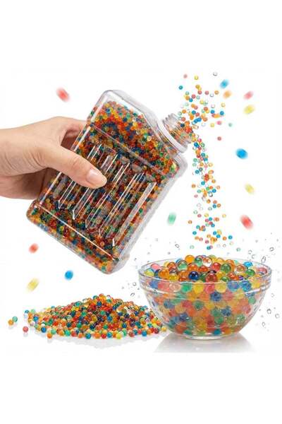 Generic Water Beads 50000 Pcs, Non-Toxic Biodegradable Gel Beads for Vase Fil...