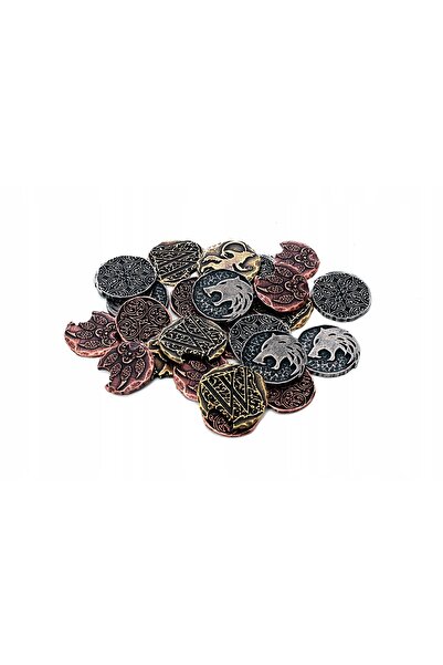 Drawlab Entertainment SET DE 12 MONEDE METALICE CU VLCHI LARP RPG