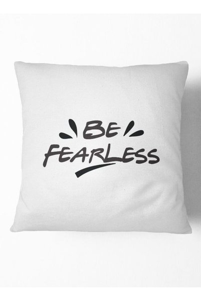 Generic Be Fearless Throw Pillow Multicolour 16 x 16inch