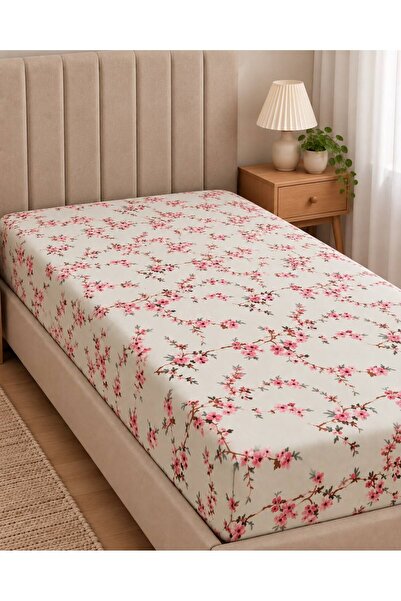 NURLATEX HOME COLLECTİON Single Elastic Sheet 100 X 200 (Without Pillow)