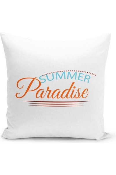 Generic Summer Paradise Decorative Pillow Multicolour