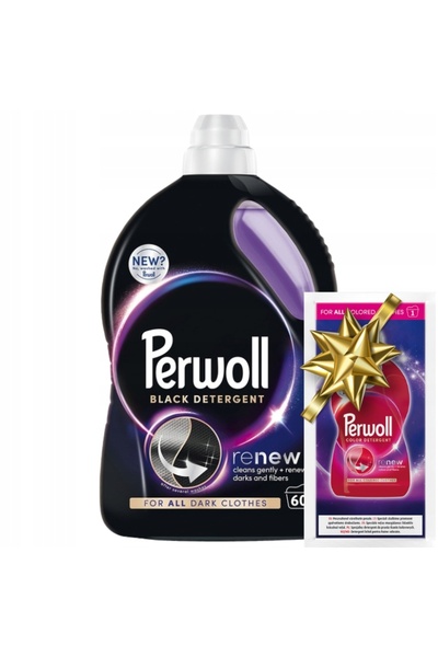 Perwoll Detergent lichid negru pentru țesături închise la culoare, pentru neg...