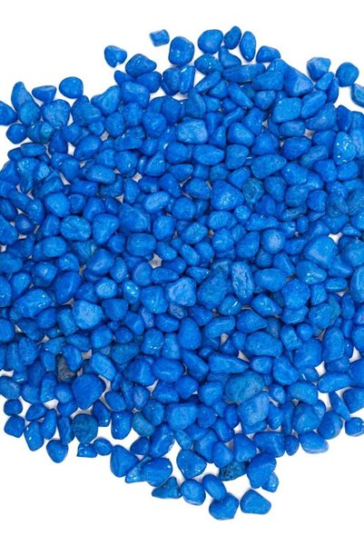 Generic Natural Blue Decorative Stones (3KG) – Polished Pebbles for Home, Aqu...