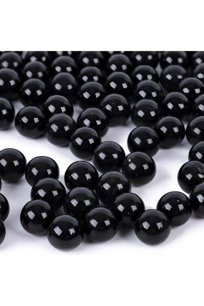 Generic 100 pcs Glass Marbles Bulk, Round Glass Marbles 0.63 Inch Vase Filler...