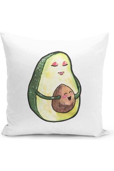 Generic Cute Fruit Design Decorative Pillow Multicolour