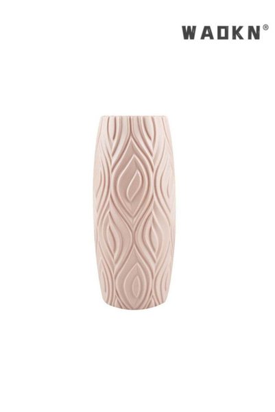 Generic Nordic-style creative vase, imitation glaze durable and shatter-resis...
