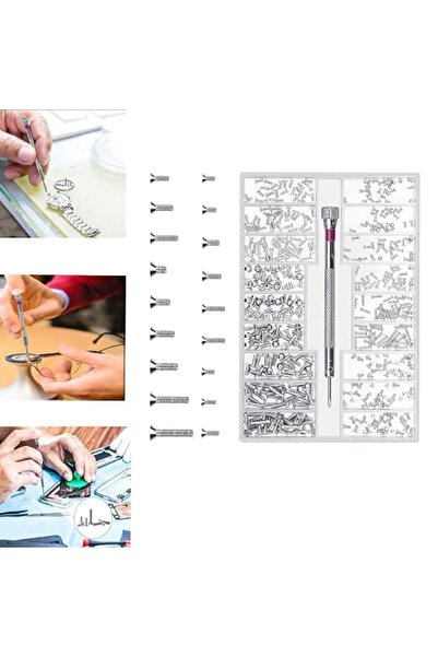 GENERAL Mini Repair Screw Kit, Electronic Repair Screws, Flat Screws, Micro S...