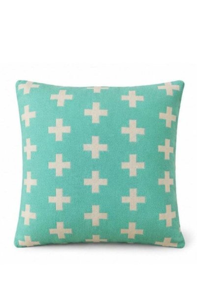 Generic Lavish Touch Set of 2 Decorative Throw Pillow Covers, 100% Cotton Kni...