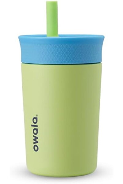 owala Kids Insulation Stainless Steel Tumbler with Spill Resistant Flexible S...
