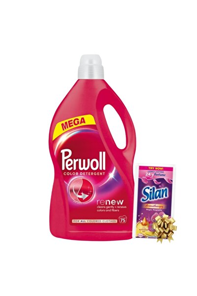 Perwoll Detergent colorant COLOR COLOR pentru 75 de spălări, 3.75 L, puternic...