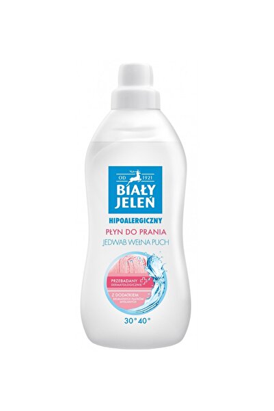 Biały Jeleń 2x Detergent de rufe SILK WOOL DOWN Delicate 1L