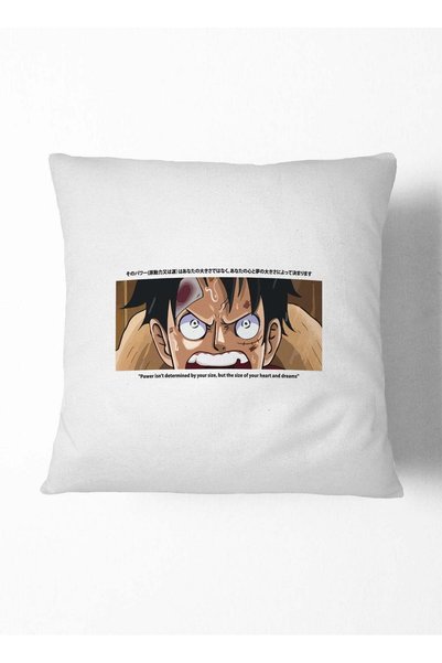 Generic One Piece Jar One Piece Couch Cushion Monkey D. Luffy Decorative Cush...