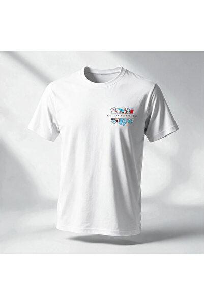 Acil Tıp Teknisyeni Emoji T-shirt