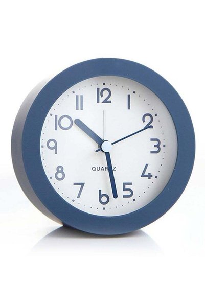 Generic Alarm Clock with Backlight, 4.5 Inches Cute Analog Round Digital Quar...