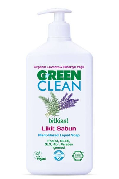 Organik Lavanta & Biberiye Yağlı Likit Sabun 500 ml