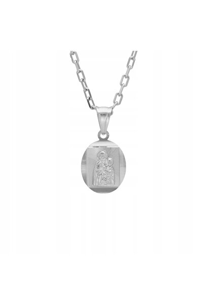 NO BRAND Medalia Maicii Domnului Scapular de la Negru