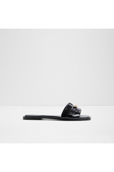 Aldo Briela Ladies Black Flat Sandals