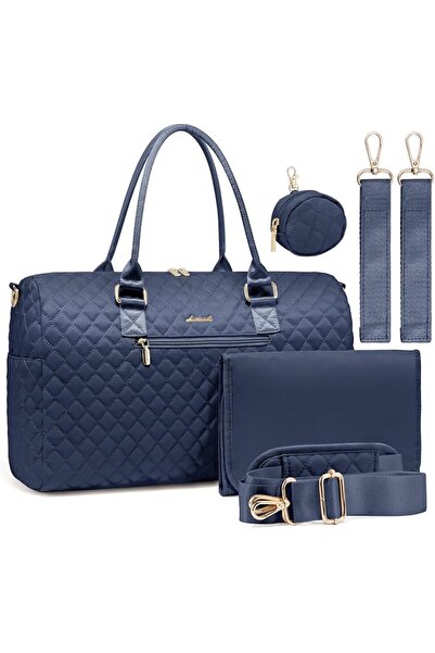 LOVEVOOK Diaper Bag Tote with Pacifier Case and Changing Pad, Large Capacity ...