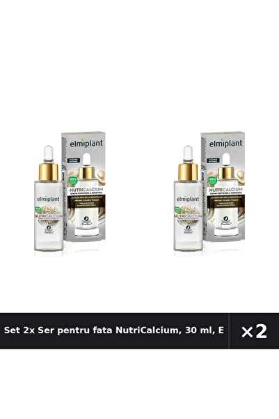 ELMIPLANT Set 2x Ser pentru fata NutriCalcium, 30 ml,
