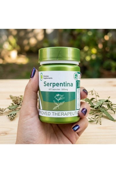 Simplee Supplements Serpentina 500mg – 60 Capsules