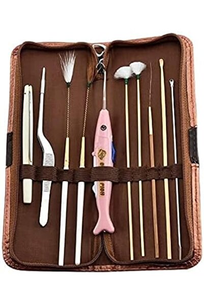 Generic RTYRHG Stainless steel ear pick tool 10-piece ear pick ear pick goose...
