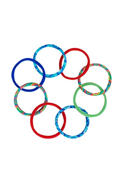 OEM Elastice Păr Frotte de Vara Diferite Culori Tie Dye pentru copii - 8buc –...