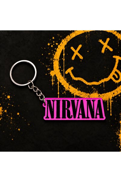 Generic Brand Nirvana Keychain