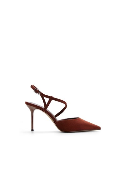 Call it Spring Janicka Ladies Brown Heeled Shoes