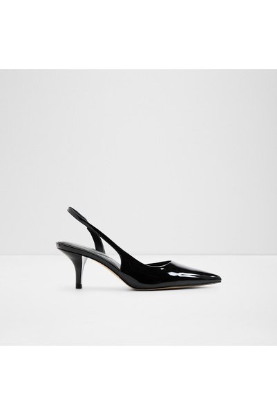 Aldo Stessylowsling Ladies Black Heeled Shoes