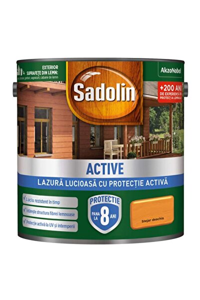 Sadolin Glossy Wood Stain, light oak, 5L