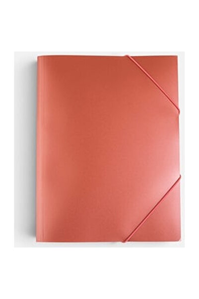 OEM Fancy Folder with Metallic Bronze Stretchy 23.5x32cm