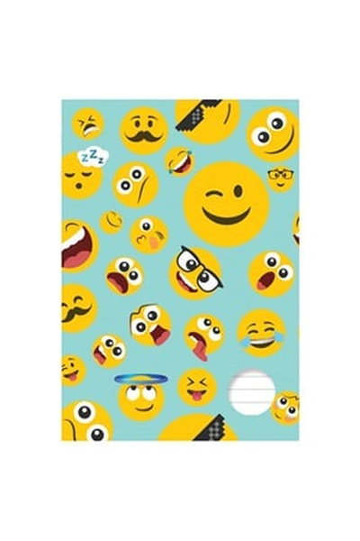OEM Τετράδιο Dictando A5 με μοτίβο Emoji - 60 τεμάχια