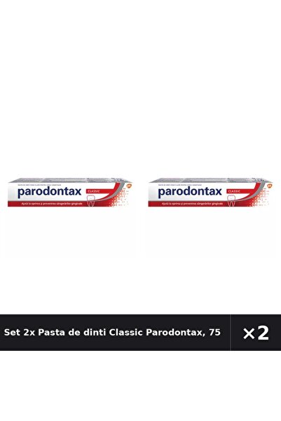 Parodontax Set 2x Pastă de dinți Classic Parodontax, 75 ml