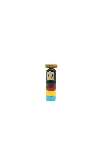 OEM Jucărie din lemn pentru copii, soldatel indestructibil multicolor, 3+ ani