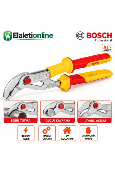 Bosch ELEKTRİKÇİ PAPAĞAN PENSE 250MM VDE 1.000V