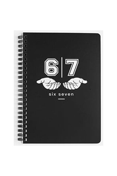 OEM Спирален бележник А5 "6-7" - 80 страници