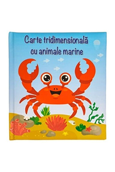 OEM Carte Pop Up cu Animale Marine 16.5x18.5cm - 4F