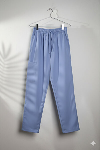 Rukn Ahlam Women's Medical Scrub Set - Sky Blue |   Korean Raw Material Polyester
