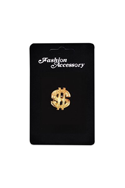OEM Inel de deghizare auriu cu simbol dolar – accesoriu amuzant pentru petrec...